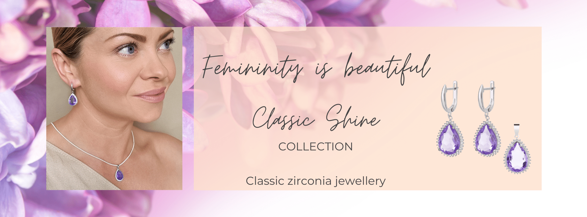 Classic Shine Classic Zirconia Jewellery